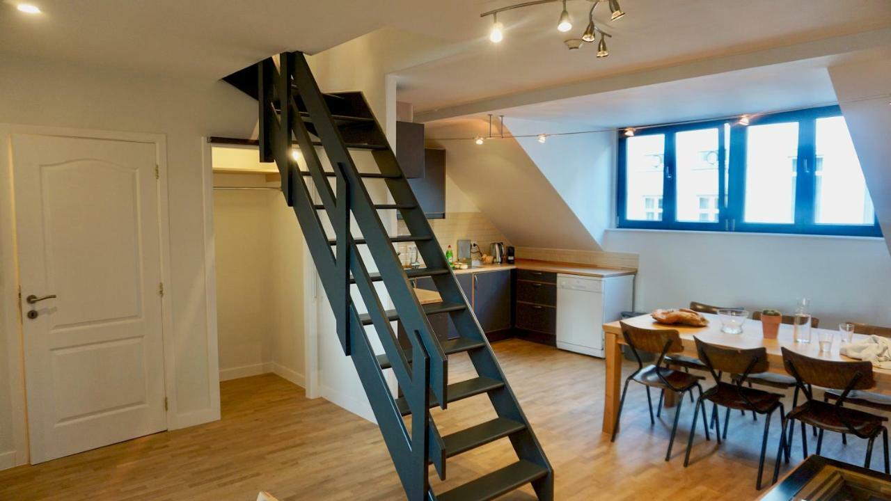 Unit 8 - Charming Loft Apt. Near Avenue Louise Free Parking Bruselas Exterior foto